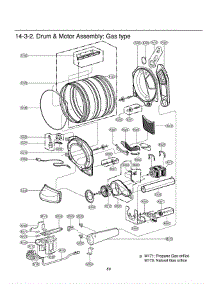 Section 4 parts for Lg Dryer DLGX0002TM / ASTEEUS from AppliancePartsPros.com