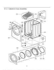 Section 2 parts for Lg Dryer DLG0452G / APGEEUS from AppliancePartsPros.com