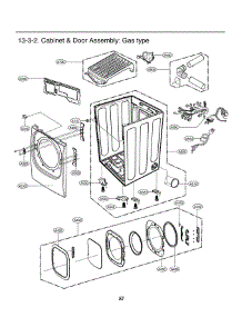 Section 3 parts for Lg Dryer DLGX3002P / APTEEUS from AppliancePartsPros.com