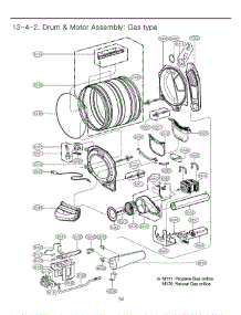 Section 4 parts for Lg Dryer DLGX3002P / APTEEUS from AppliancePartsPros.com