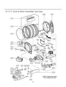 Section 3 parts for Lg Dryer DLG2602W / ABWEEUS from AppliancePartsPros.com