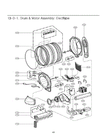 Section 3 parts for Lg Dryer DLE5955W / ABWEEUS from AppliancePartsPros.com