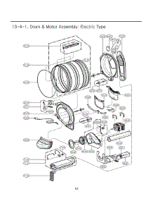 Section 4 parts for Lg Dryer DLEX3001R / ACREEUS from AppliancePartsPros.com