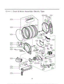 Section 4 parts for Lg Dryer DLEX2801L / ARBEEUS from AppliancePartsPros.com