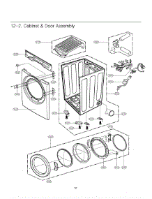 Section 2 parts for Lg Dryer DLG5988W / ABWEEUS from AppliancePartsPros.com