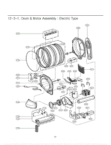 Section 3 parts for Lg Dryer DLE3777W / ABWEEUS from AppliancePartsPros.com