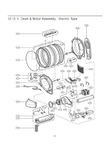 Section 3 parts for Lg Dryer DLE6942W / ABWEEUS from AppliancePartsPros.com