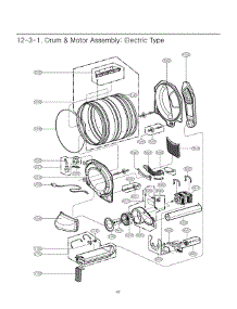Section 3 parts for Lg Dryer DLE7177WM / ABWEEUS from AppliancePartsPros.com