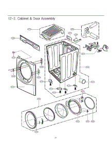 Section 2 parts for Lg Dryer DLE7177RM / ACREEUS from AppliancePartsPros.com