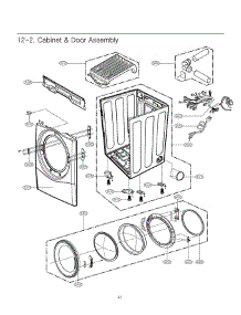 Section 2 parts for Lg Dryer DLG8388WM / ABWEEUS from AppliancePartsPros.com