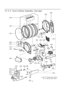 Section 3 parts for Lg Dryer DLG8388NM / ANBEEUS from AppliancePartsPros.com