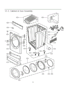 Section 2 parts for Lg Dryer DLG9588WM / ABWEEUS from AppliancePartsPros.com