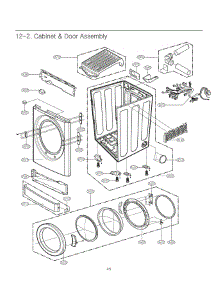 Section 2 parts for Lg Dryer DLE9577SM / ATTEEUS from AppliancePartsPros.com