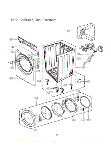 Section 2 parts for Lg Dryer DLG3744D / AFGEEUS from AppliancePartsPros.com
