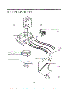 Section 3 parts for Lg Washer Dryer Combo WM3632HW / ABWEEUS from AppliancePartsPros.com