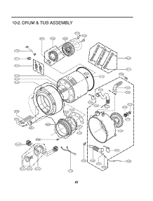 Section 2 parts for Lg Washer WM2277HB / ABPEEUS from AppliancePartsPros.com