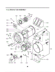 Section 2 parts for Lg Washer WM2487HWMA / ABWEEUS from AppliancePartsPros.com