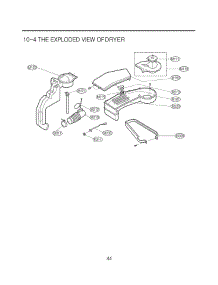 Section 4 parts for Lg Washer Dryer Combo WD-3243RHD / AOWEEUS from AppliancePartsPros.com