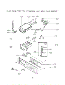 Section 2 parts for Lg Washer Dryer Combo WD-3245RHD / AMSEEUS from AppliancePartsPros.com