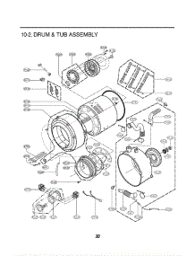 Section 2 parts for Lg Washer WM2496HSM / ATTEEUS from AppliancePartsPros.com
