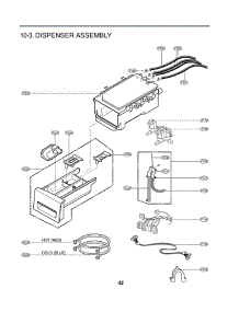 Section 3 parts for Lg Washer WM2677HSM / ATTEEUS from AppliancePartsPros.com