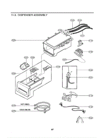 Section 3 parts for Lg Washer WM2688HWM / ABWEEUS from AppliancePartsPros.com