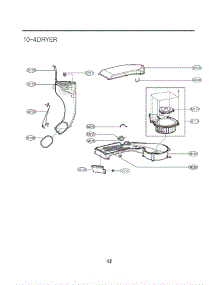 Section 4 parts for Lg Washer WM3431HW / AOWEEUS from AppliancePartsPros.com
