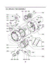 Section 3 parts for Lg Washer WM3431HS / AMSEEUS from AppliancePartsPros.com