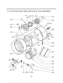Section 3 parts for Lg Washer WD-1460FD / AOWQSTU from AppliancePartsPros.com