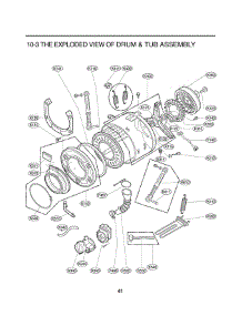 Section 3 parts for Lg Washer Dryer Combo WD-3274RHD / AOWEEUS from AppliancePartsPros.com