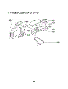 Section 4 parts for Lg Washer Dryer Combo WD-3274RHD / AOWEEUS from AppliancePartsPros.com