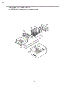 Section 3 parts for Lg Refrigerator 75082 / ASWCSEA from AppliancePartsPros.com