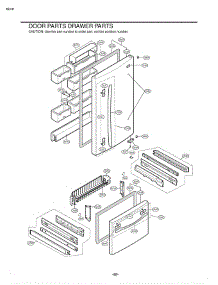 Section 4 parts for Lg Refrigerator 75082 / ASWCSEA from AppliancePartsPros.com