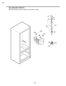 Section 5 parts for Lg Refrigerator 75082 / ASWCSEA from AppliancePartsPros.com