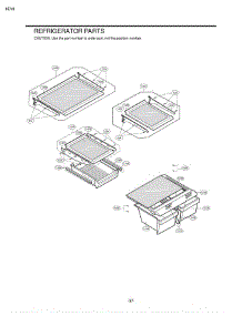 Section 3 parts for Lg Refrigerator LRBN20512WW / ASWCLGG from AppliancePartsPros.com
