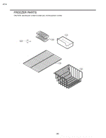 Section 2 parts for Lg Refrigerator LRBN20512SW / ASWCLGA from AppliancePartsPros.com