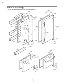 Section 4 parts for Lg Refrigerator LRBC20512TT / ATICLGG from AppliancePartsPros.com