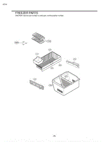Section 2 parts for Lg Refrigerator LDN22735SW / ASWCLGZ from AppliancePartsPros.com