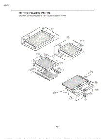Section 3 parts for Lg Refrigerator LRBC22522WW / ASWCLGG from AppliancePartsPros.com