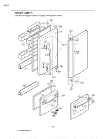 Section 4 parts for Lg Refrigerator LRBC22522WW / ASWCLGG from AppliancePartsPros.com