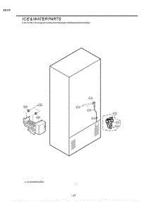Section 5 parts for Lg Refrigerator LRBC22522WW / ASWCLGG from AppliancePartsPros.com