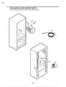 Section 6 parts for Lg Refrigerator LRBC22544SB / AWBCLGR from AppliancePartsPros.com