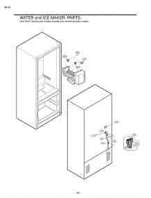 Section 5 parts for Lg Refrigerator LBC22518ST / ASTCLGG from AppliancePartsPros.com