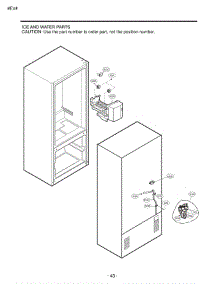 Section 5 parts for Lg Refrigerator LBC22520ST / ASTCLGG from AppliancePartsPros.com