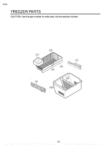 Section 2 parts for Lg Refrigerator LFC20760SW / ASWCLGY from AppliancePartsPros.com