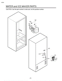 Section 5 parts for Lg Refrigerator LFC20760SW / ASWCLGY from AppliancePartsPros.com