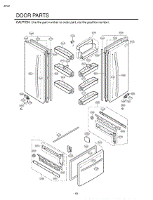 Section 4 parts for Lg Refrigerator LFC20760ST / ASTCLGY from AppliancePartsPros.com