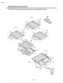 Section 3 parts for Lg Refrigerator LFC20740ST / ASTCLGY from AppliancePartsPros.com