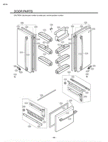 Section 4 parts for Lg Refrigerator LFC22760SW / ASWCLGY from AppliancePartsPros.com