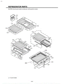 Section 3 parts for Lg Refrigerator LRFC22750TT / ATICLGY from AppliancePartsPros.com